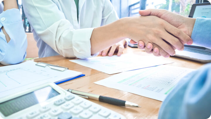 医院・歯科医院の開業支援サービスのイメージ写真